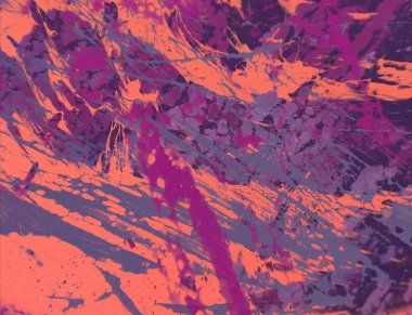 metin için alan ile arka planda soyut renkli lekeler