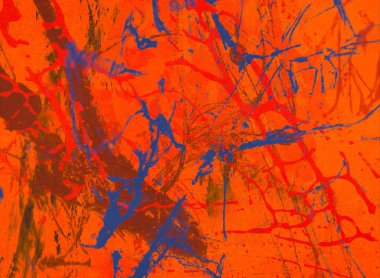 Boya lekeleriyle soyut arkaplan