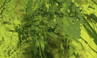 Metin için yeri olan boya lekeleriyle soyut arkaplan