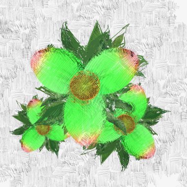 beyaz zemin üzerine kırmızı yaprakları