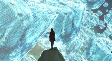 mavi ve beyaz arkaplan