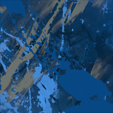 Metin için yeri olan boya lekeleriyle soyut arkaplan