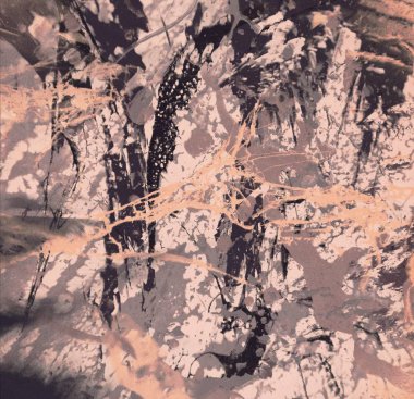 Metin için yeri olan boya lekeleriyle soyut arkaplan 