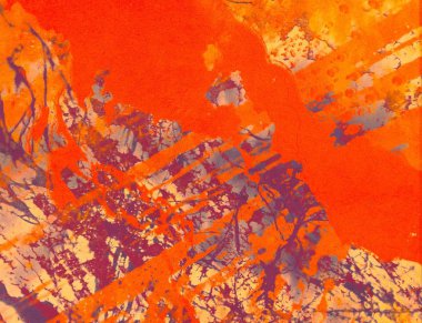 Metin için yeri olan boya lekeleriyle soyut arkaplan  