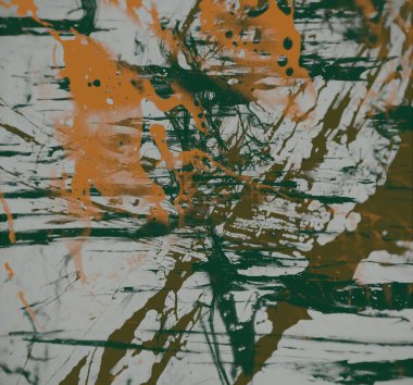 Metin için yeri olan boya lekeleriyle soyut arkaplan   