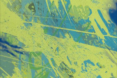 Metin için yeri olan boya lekeleriyle soyut arkaplan   