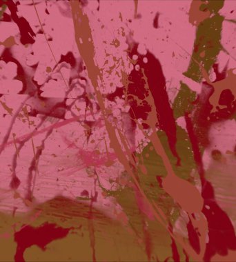 Metin için yeri olan boya lekeleriyle soyut arkaplan   