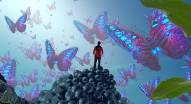 Çiçeklerle kusursuz desen