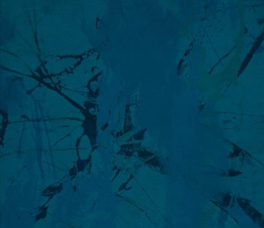 metin için alan ile arka planda soyut renkli lekeler