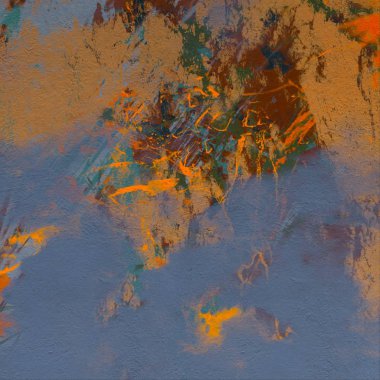 Arkaplanda soyut renkli lekeler