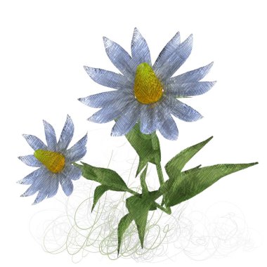 kopya alanı ile arka plan için sanatsal renkli illüstrasyon