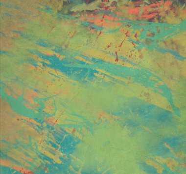 Arkaplanda soyut renkli lekeler