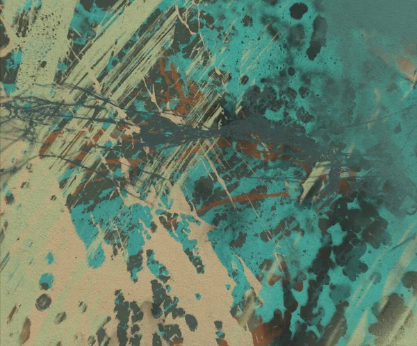 Boya lekeleriyle soyut arkaplan