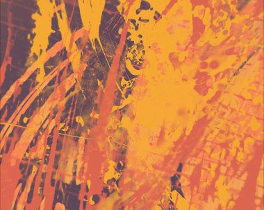 Metin için yeri olan boya lekeleriyle soyut arkaplan 