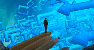 spor salonunda çalışan adam