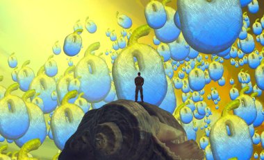 renkli ve sarı arka plan