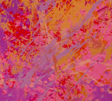 metin için alan ile arka planda soyut renkli lekeler  