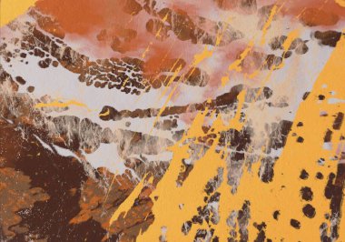 Boya lekeleriyle soyut arkaplan