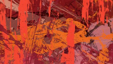 boya lekeleri ile grunge arka plan   