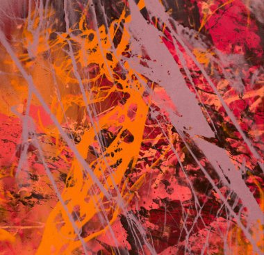 Boya lekeleriyle soyut arkaplan