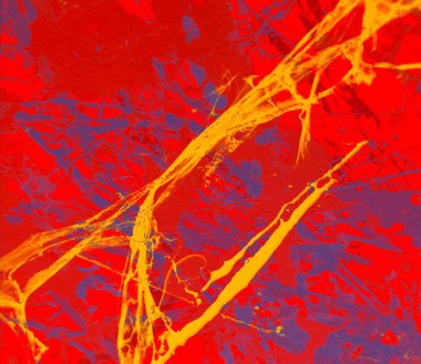 Boya lekeleriyle soyut arkaplan  