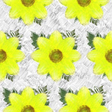 Renkli çiçek doku arka plan 