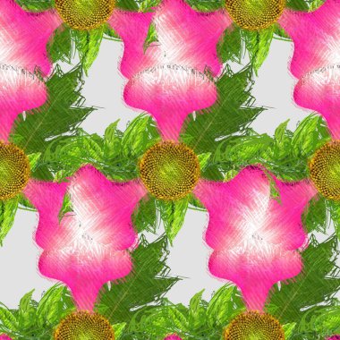 Suluboya ile Seamless Modeli