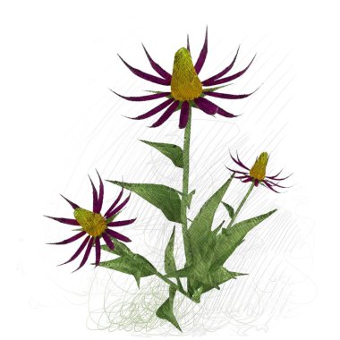 Çiçekli Noel ağacı