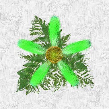 beyaz bir arka plan üzerinde noel yaprakları