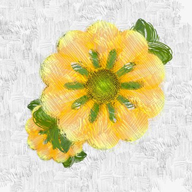 kopya alanı ile arka plan için sanatsal renkli illüstrasyon