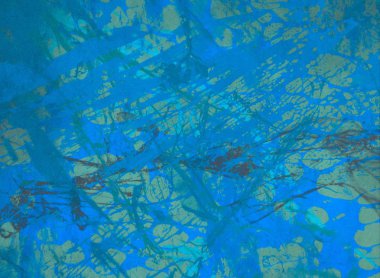 Metin için yeri olan boya lekeleriyle soyut arkaplan     