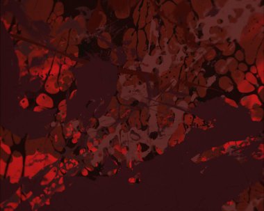 Metin için yeri olan boya lekeleriyle soyut arkaplan   