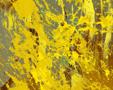 Metin için yeri olan boya lekeleriyle soyut arkaplan