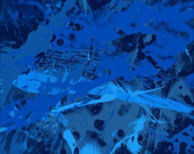 Arkaplanda soyut renkli lekeler