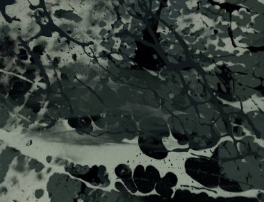 Arkaplanda soyut renkli lekeler