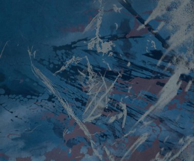 Metin için yeri olan boya lekeleriyle soyut arkaplan