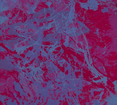 Arkaplanda soyut renkli lekeler