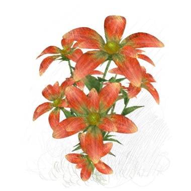 Renkli çiçek doku arka plan 