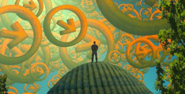 Çiçekli Noel ağacı