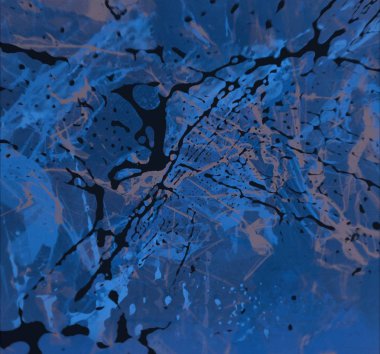 Arkaplanda soyut renkli lekeler 