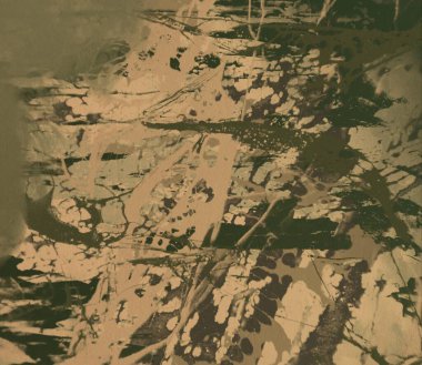 Metin için yeri olan boya lekeleriyle soyut arkaplan