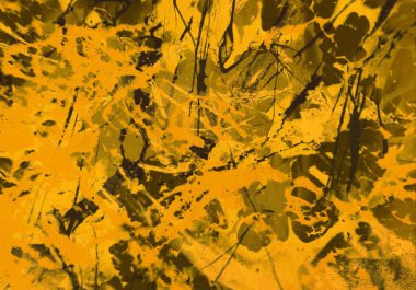 metin için alan ile arka planda soyut renkli lekeler