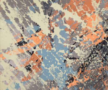 Arkaplanda soyut renkli lekeler