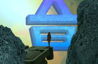 Bankta oturan güzel kadın