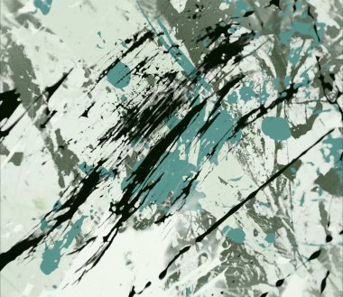 metin için alan ile arka planda soyut renkli lekeler