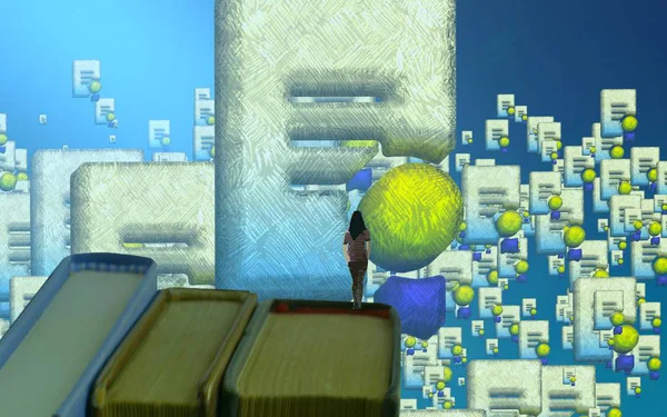 afiş tasarımı için soyut yaratıcı arka plan