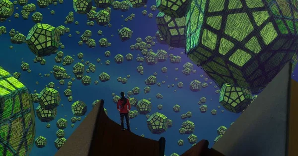 Soyut sanat dokusu. Renkli doku. Modern sanat eserleri. Renkli görüntü. Modern sanat. Çağdaş sanat.