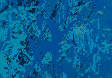 Arkaplanda soyut renkli lekeler