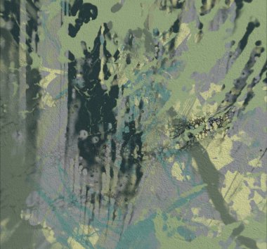 Metin için yeri olan boya lekeleriyle soyut arkaplan  