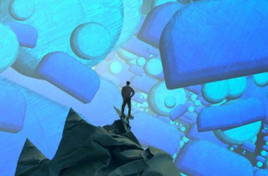 mavi ve beyaz arkaplan